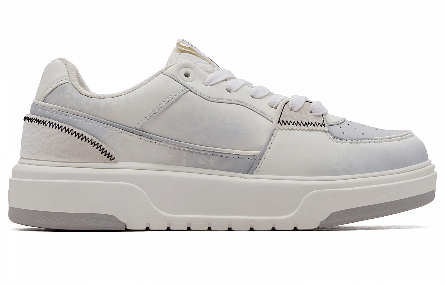 MLB Chunky Liner Height Increasing Low-Top Skateboard Shoes Unisex White