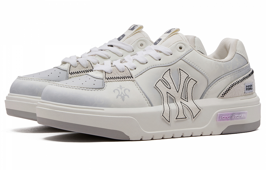 MLB Chunky Liner Height Increasing Low-Top Skateboard Shoes Unisex White