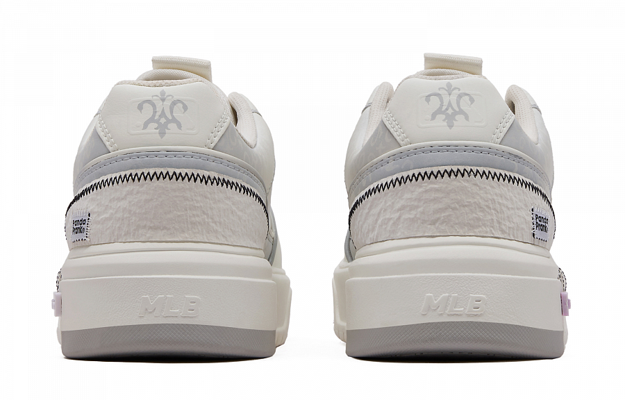MLB Chunky Liner Height Increasing Low-Top Skateboard Shoes Unisex White