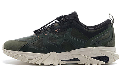 LI NING 1990 Slip Resistant, Abrasion Resistant, Lightweight Low Top Casual Shoes Men's Grape Leaf Green