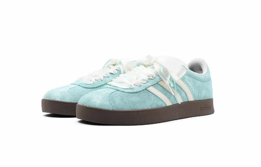 Adidas Neo VL Court 2.0 Slip-Resistant Low-Top Skateboard Shoes Unisex White Green купить в интернет-магазине Yoocart с быстрой доставкой по России.