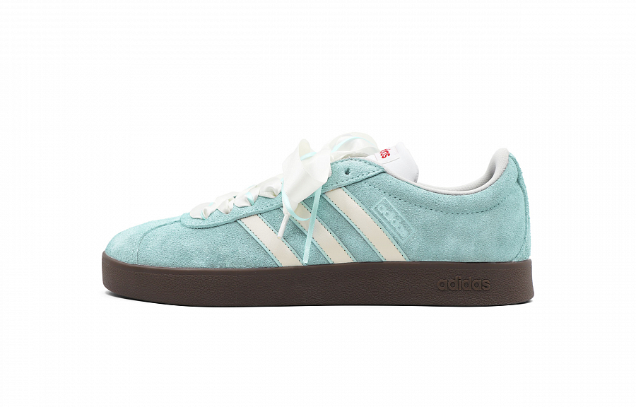 Adidas Neo VL Court 2.0 Slip-Resistant Low-Top Skateboard Shoes Unisex White Green купить в интернет-магазине Yoocart с быстрой доставкой по России.