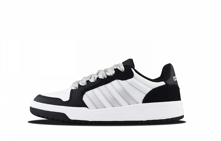 Adidas Neo Entrap Anti Slip And Wear Resistant Lightweight Low Top Skateboard Shoes Unisex Black Silver купить в интернет-магазине Yoocart с быстрой доставкой по России.