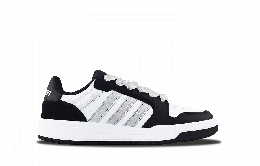 Adidas Neo Entrap Anti Slip And Wear Resistant Lightweight Low Top Skateboard Shoes Unisex Black Silver купить в интернет-магазине Yoocart с быстрой доставкой по России.