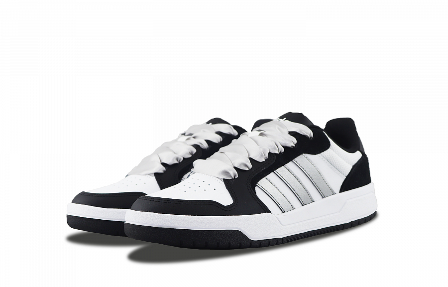 Adidas Neo Entrap Anti Slip And Wear Resistant Lightweight Low Top Skateboard Shoes Unisex Black Silver купить в интернет-магазине Yoocart с быстрой доставкой по России.