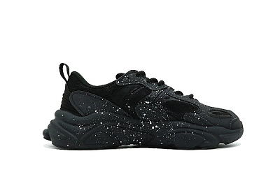 FILA Mars 2 Wear resistant And Lightweight Low Top Casual Shoes Men's Black