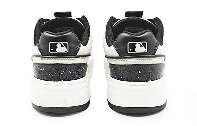MLB Chunky Liner Abrasion Resistant Low Top Skateboard Shoes Unisex Black