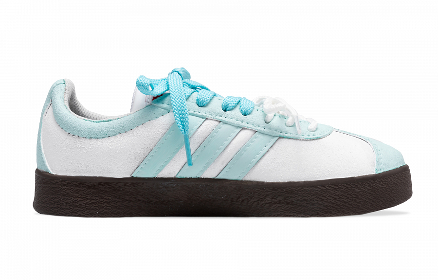 Adidas Neo VL Court Lifestyle Skateboard Shoes Women's Low Top White/Green купить в интернет-магазине Yoocart с быстрой доставкой по России.