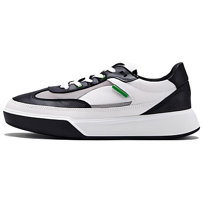 Ecco Street Ball Shoes Collection Low-Top Casual Shoes Men's Black White