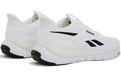 Reebok Low Top Running Shoes Unisex White Black