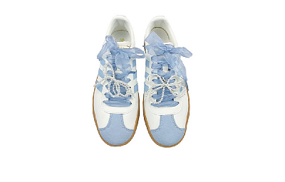 Adidas Neo VL Court 2.0 Wear-Resistant Low-Top Skateboard Shoes Unisex White Blue