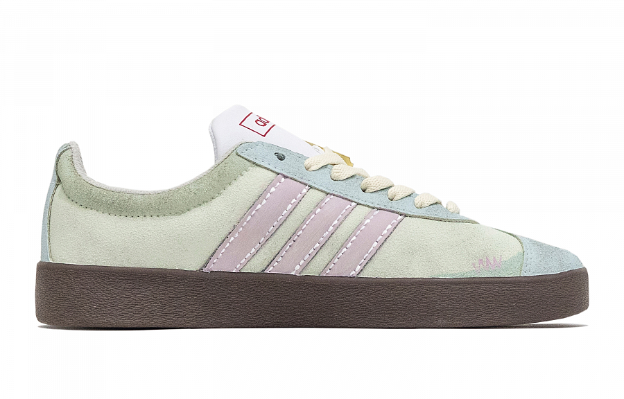 Adidas Neo VL Court Lifestyle Skateboard Shoes Unisex Low top Green/Blue/Pink купить в интернет-магазине Yoocart с быстрой доставкой по России.