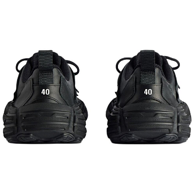 Balenciaga Monday Low-Top Casual Shoes Women's Black