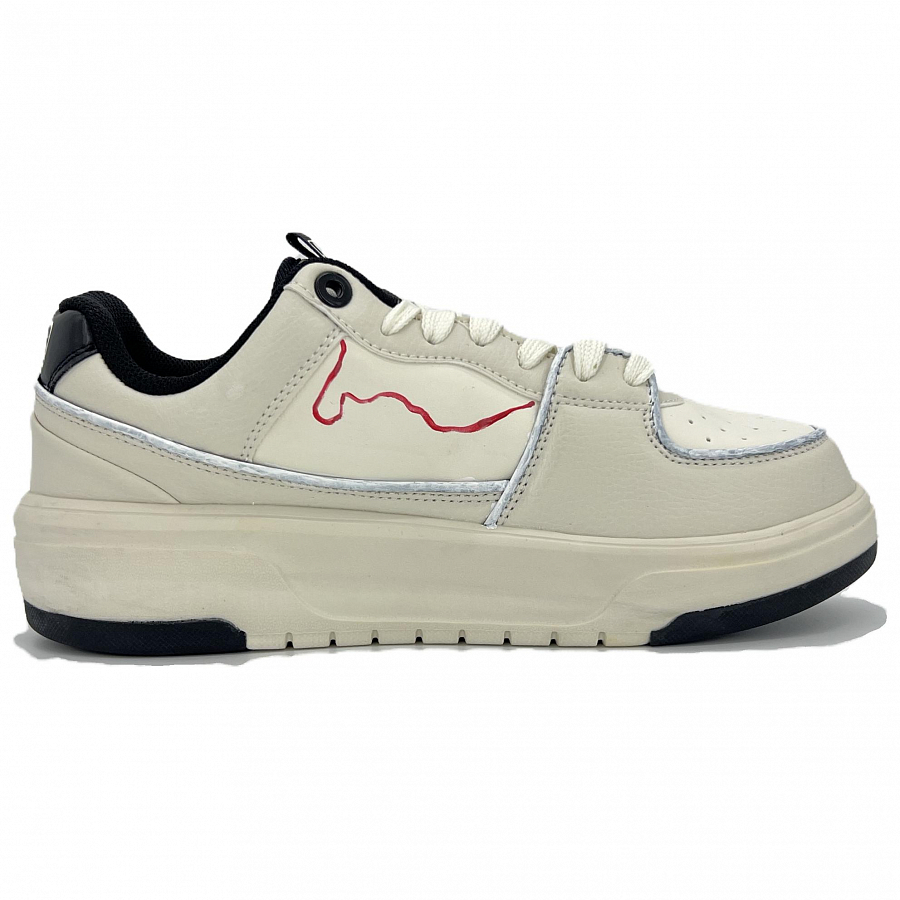 MLB Chunky Liner Anti-Slip And Wear-Resistant Height Increasing Low-Top Skateboard Shoes Unisex White