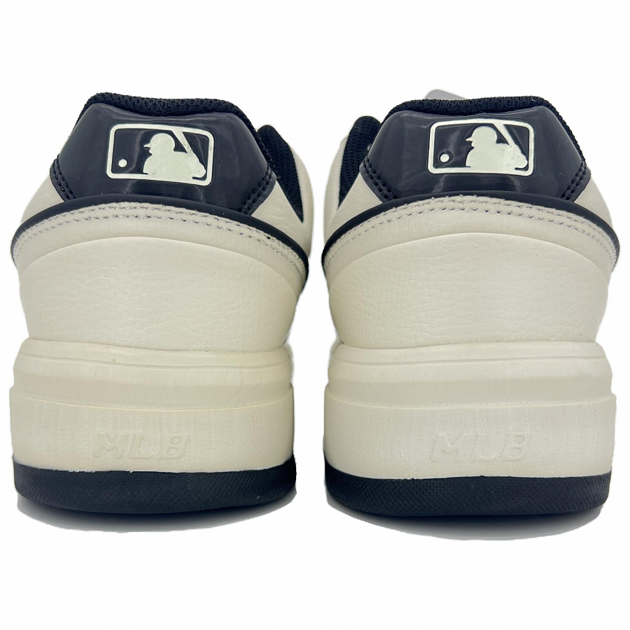 MLB Chunky Liner Anti-Slip And Wear-Resistant Height Increasing Low-Top Skateboard Shoes Unisex White