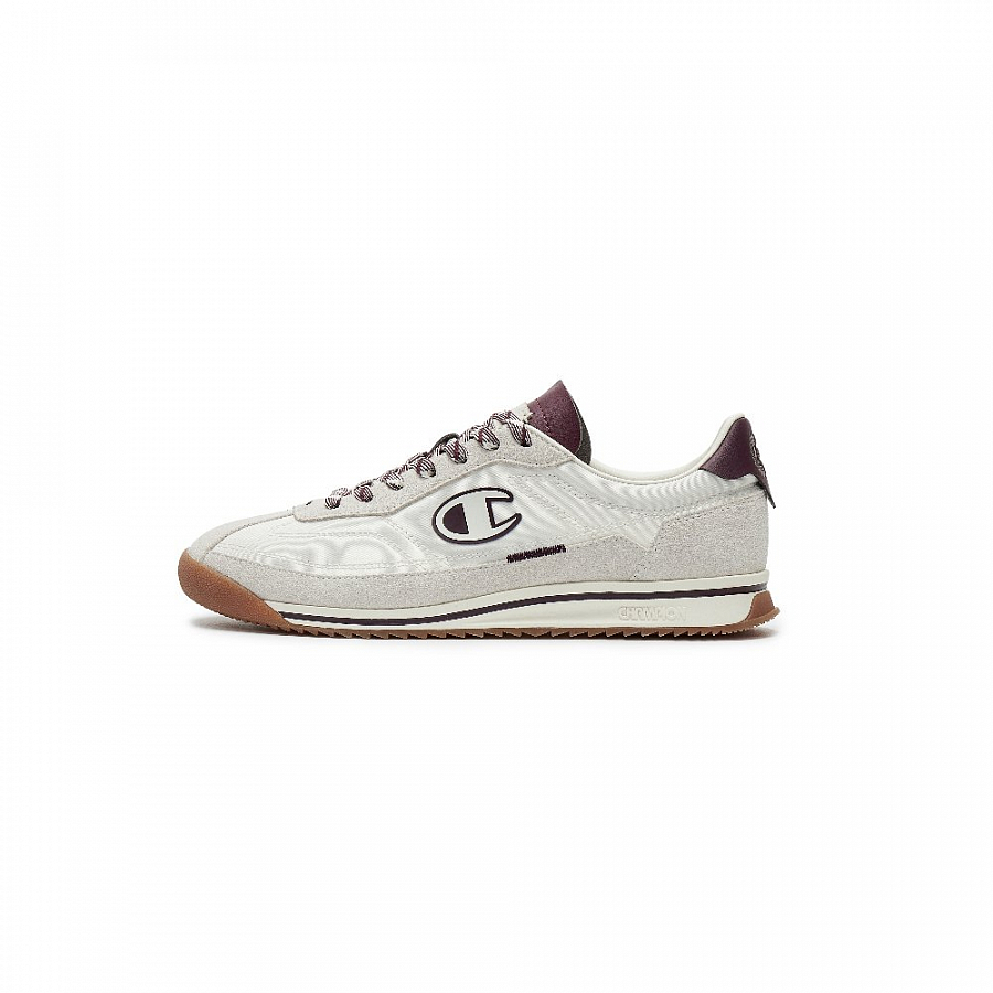 Champion Low Top Running Shoes Men's Milk White/Burgundy купить в интернет-магазине Yoocart с быстрой доставкой по России.