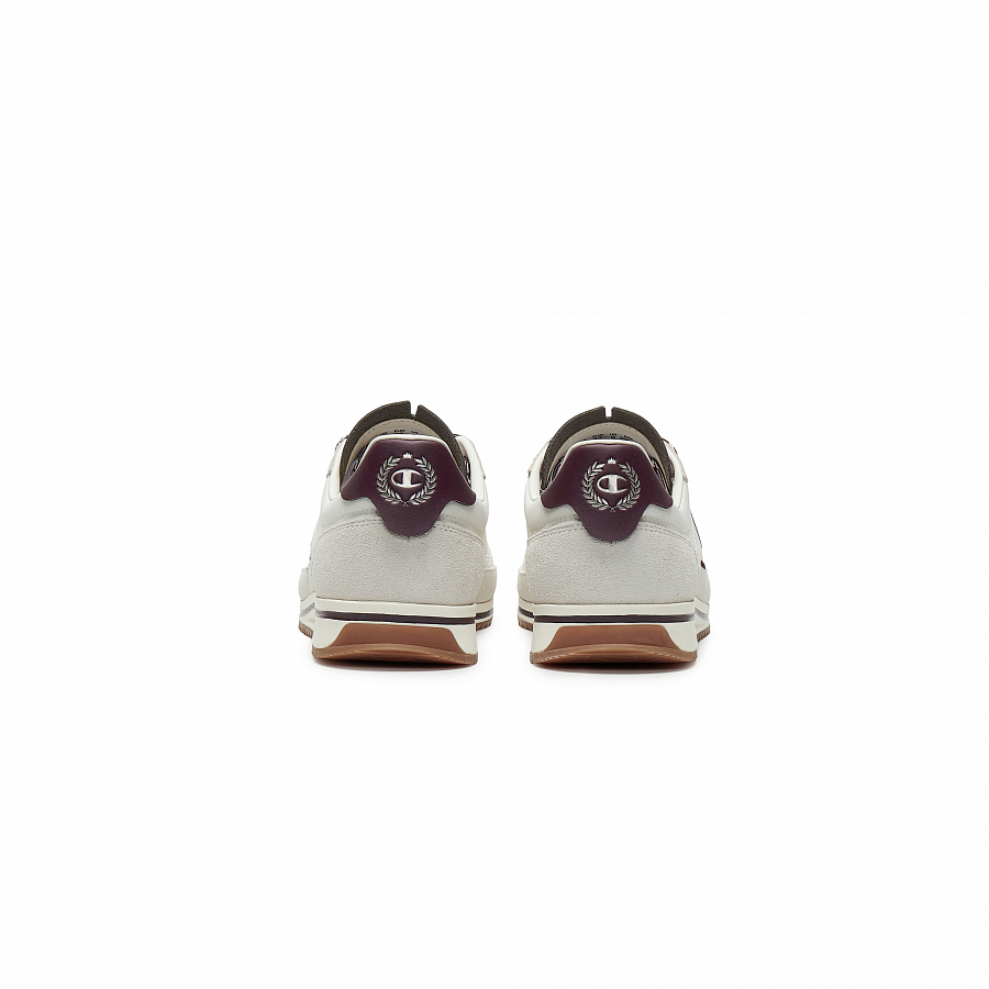 Champion Low Top Running Shoes Men's Milk White/Burgundy купить в интернет-магазине Yoocart с быстрой доставкой по России.