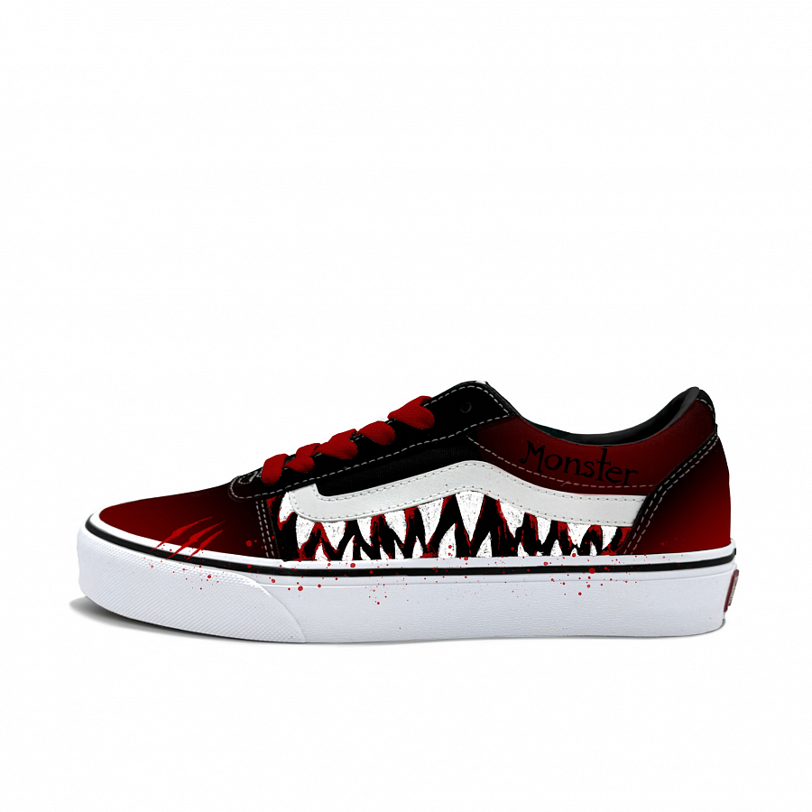 Vans Ward Abrasion Resistant Low Top Skateboard Shoes Unisex Scarlet купить в интернет-магазине Yoocart с быстрой доставкой по России.