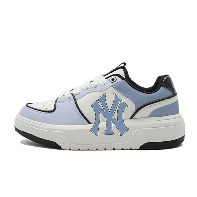 MLB Chunky Liner Abrasion Resistant Low Top Skateboard Shoes Unisex Blue Pink
