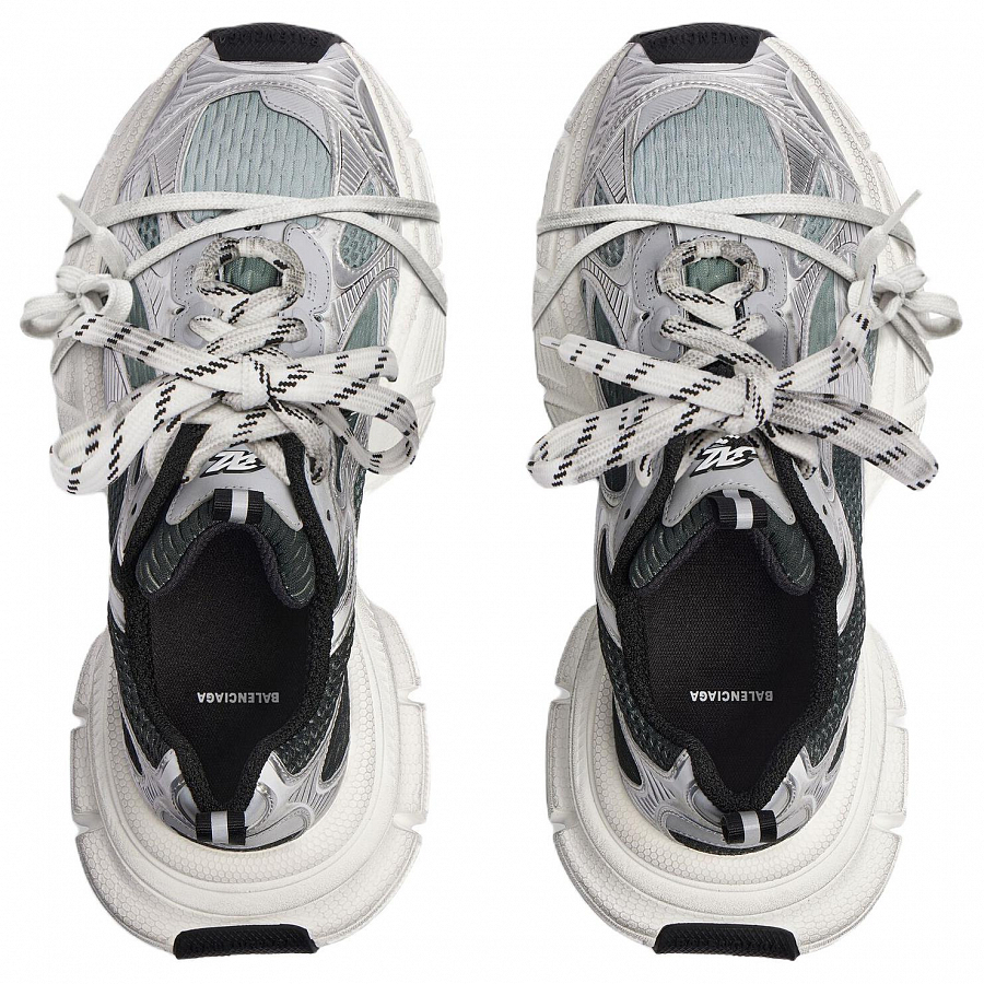 Balenciaga 3XL Low-Top Chunky Sneakers Women's Silver купить в интернет-магазине Yoocart с быстрой доставкой по России.