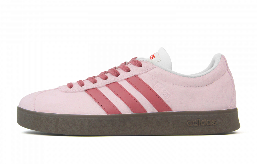 Adidas Neo VL Court Lifestyle Abrasion Resistant Low Top Skateboard Shoes Unisex Pink купить в интернет-магазине Yoocart с быстрой доставкой по России.