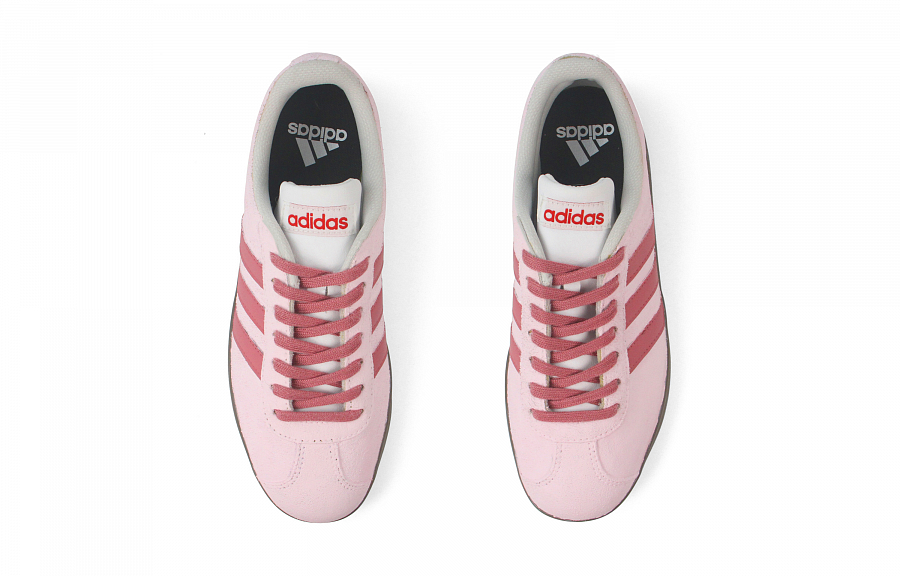 Adidas Neo VL Court Lifestyle Abrasion Resistant Low Top Skateboard Shoes Unisex Pink купить в интернет-магазине Yoocart с быстрой доставкой по России.