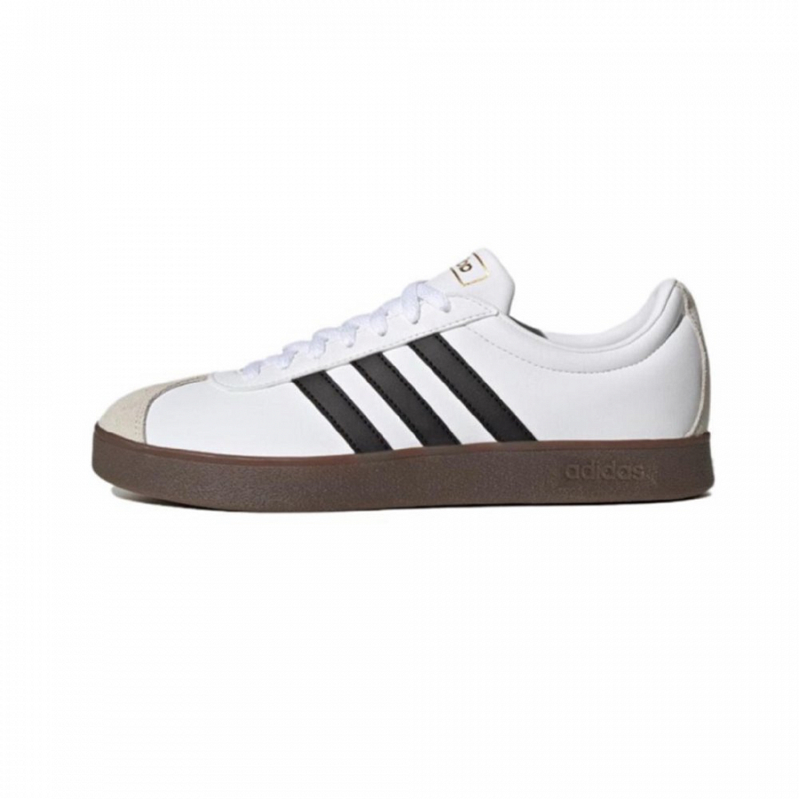 Adidas Neo VL Court 2.0 WAO Anti Slip Wear Resistant Low Top Skateboard Shoes Unisex Black Silver купить в интернет-магазине Yoocart с быстрой доставкой по России.