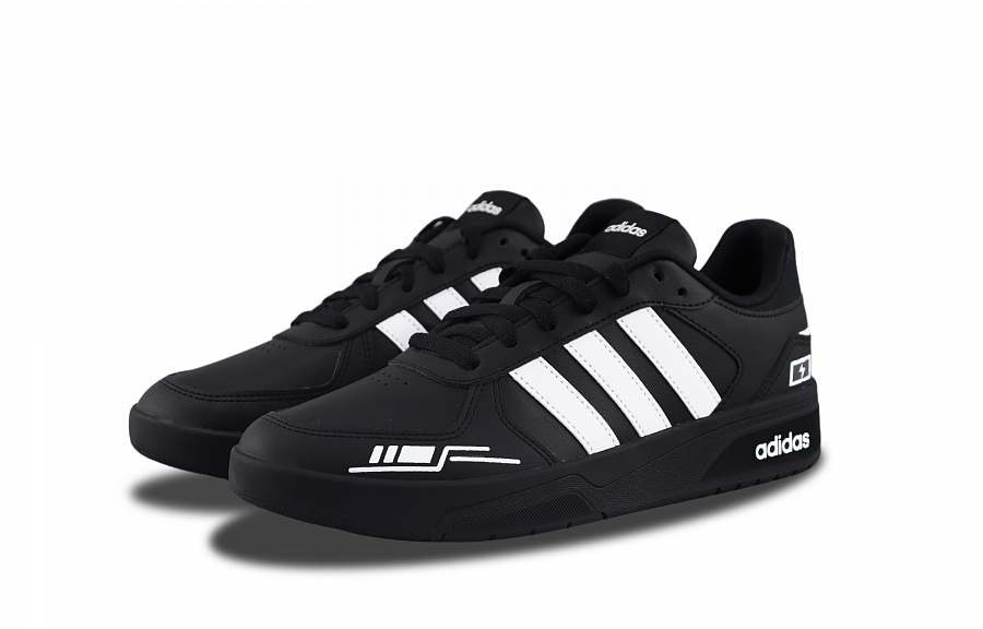 Adidas Neo Courtbeat Slip Resistant, Abrasion Resistant, Lightweight Low Top Skateboard Shoes Unisex Black купить в интернет-магазине Yoocart с быстрой доставкой по России.
