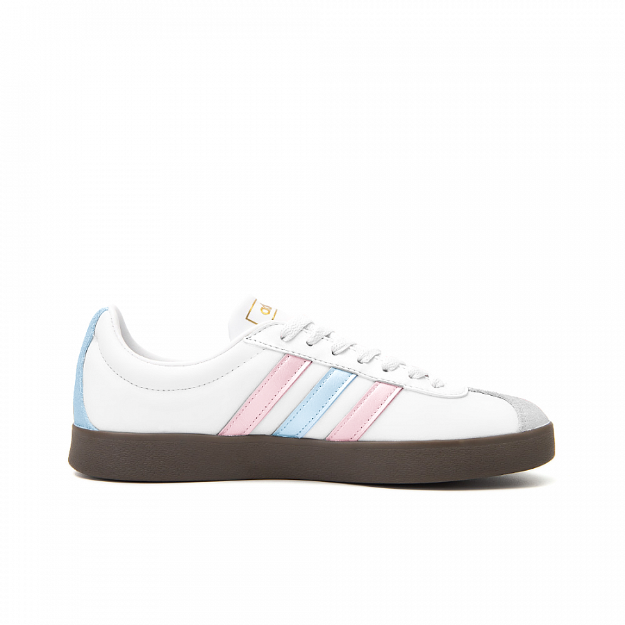 Adidas Neo VL Court 2.0 Anti-Slip Wear-Resistant Low-Top Skateboard Shoes Unisex White купить в интернет-магазине Yoocart с быстрой доставкой по России.