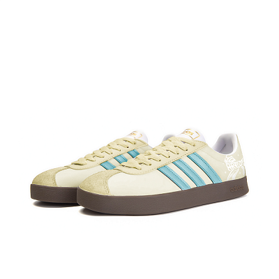 Adidas Neo VL Court 2.0 The Position Of The Fallen Leaves Amber Skateboard Shoes Unisex White