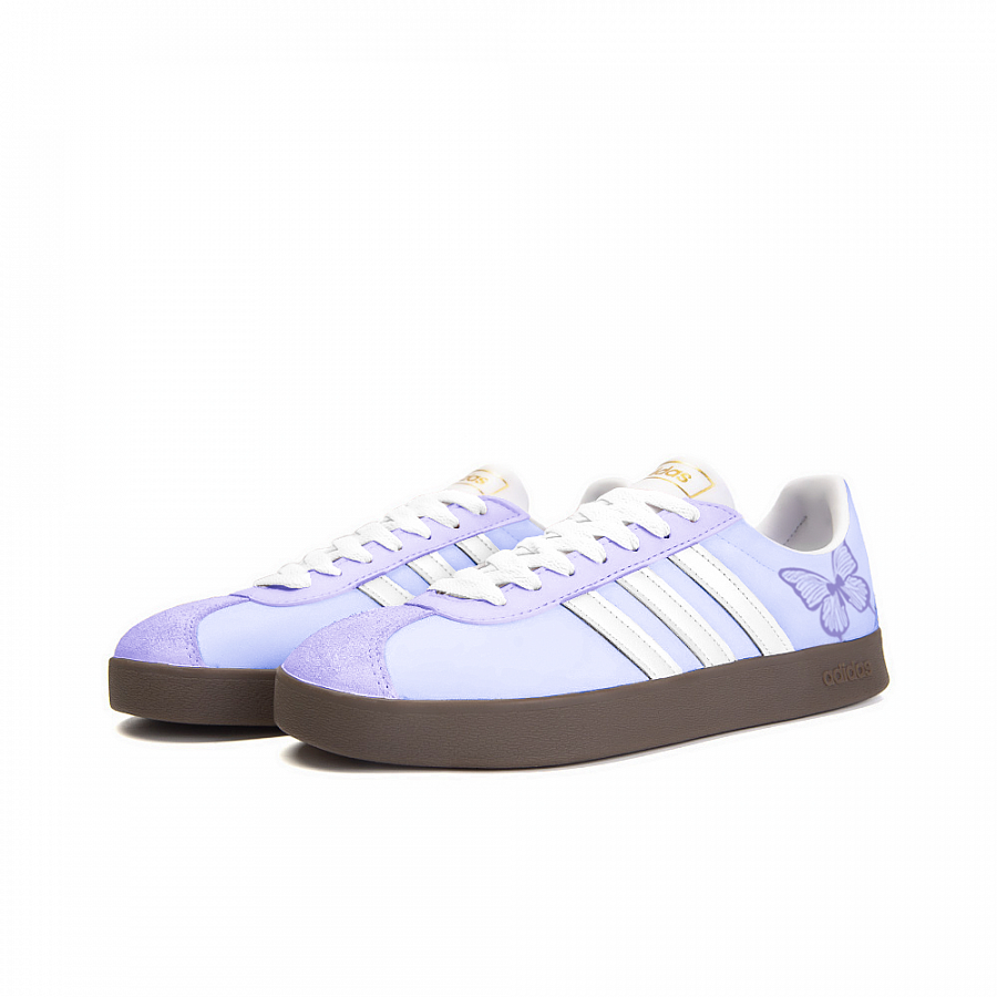 Adidas Neo VL Court 2.0 Anti-Slip Wear-Resistant Low-Top Skateboard Shoes Unisex Light Lavender купить в интернет-магазине Yoocart с быстрой доставкой по России.