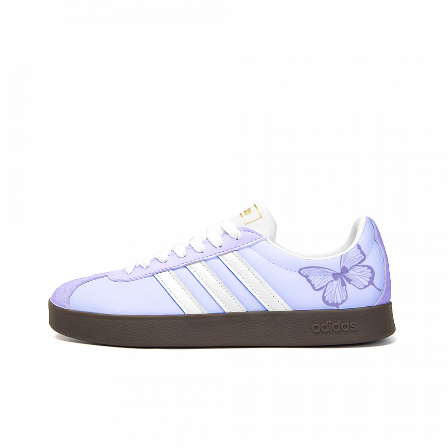 Adidas Neo VL Court 2.0 Anti-Slip Wear-Resistant Low-Top Skateboard Shoes Unisex Light Lavender купить в интернет-магазине Yoocart с быстрой доставкой по России.