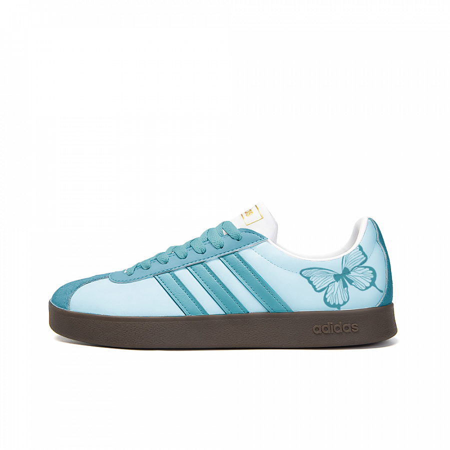 Adidas Neo VL Court 2.0 Floral Morning Time Anti-Slip Wear-Resistant Low-Top Skateboard Shoes Unisex Sky Blue купить в интернет-магазине Yoocart с быстрой доставкой по России.