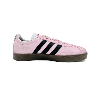 Adidas Neo Anti-Slip Wear-Resistant Low-Top Skateboard Shoes Unisex Black Pink