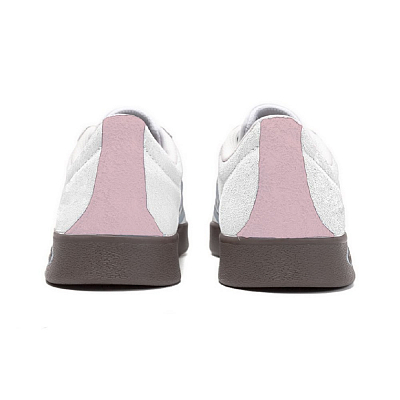 Adidas Neo VL Court 2.0 Slip Resistant Cushioning Abrasion Resistant Low Top Skateboard Shoes Unisex Pink