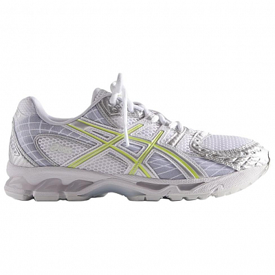 KITH x Asics GEL Nimbus 10.1 Low Top Running Shoes Unisex White Silver