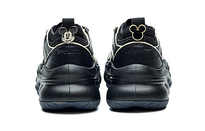 LI-NING 1990 Casual Shoes Women's Low-Top Black
