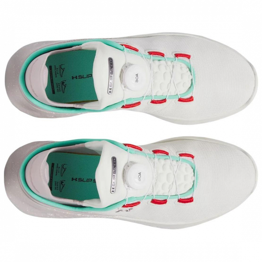 Under Armour Anti-Slip Wear-Resistant Low-Top Casual Shoes Unisex White