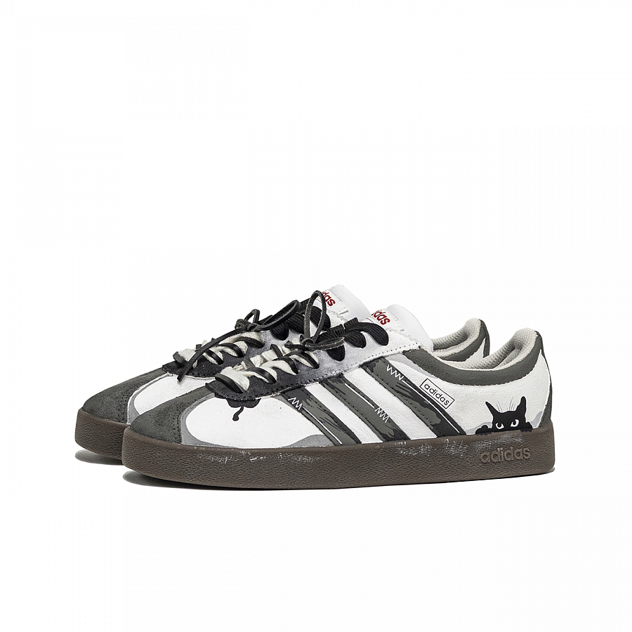 Adidas Neo VL Court Lifestyle Skateboard Shoes Unisex Low Top Brown/White купить в интернет-магазине Yoocart с быстрой доставкой по России.