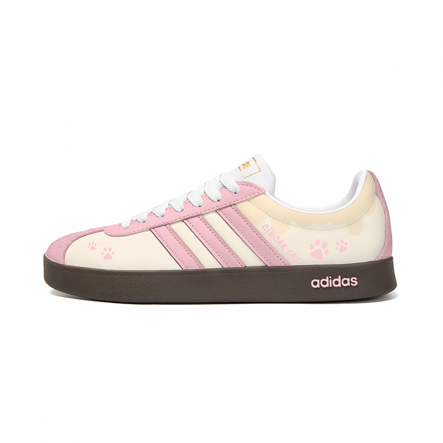 Adidas Neo VL Court 2.0 Skateboard Shoes Unisex Low top Pink/Yellow купить в интернет-магазине Yoocart с быстрой доставкой по России.