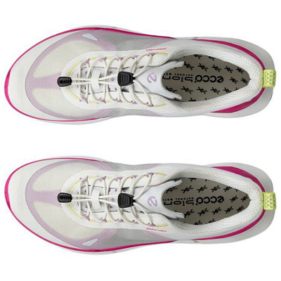 Ecco Biom 2.2 Breathru Low-Top Casual Shoes Women's White Red