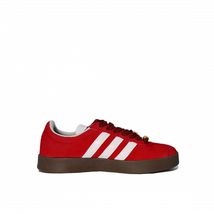 Adidas Neo VL Court 2.0 Cushioned Slip-Resistant Coverage Low-Top Casual Shoes Unisex Red купить в интернет-магазине Yoocart с быстрой доставкой по России.