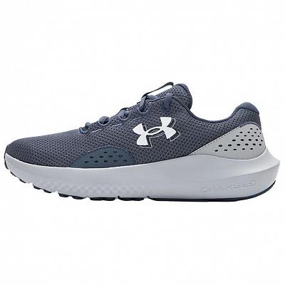 Under Armour Surge 4 Low Top Casual Running Shoes Men's Gray