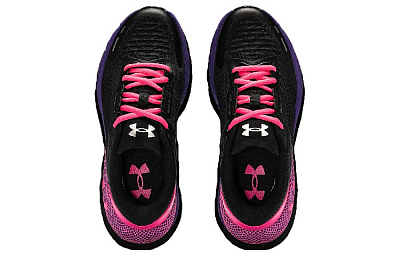 Under Armour HOVR Phantom Lightweight And Wear-resistant Low-Top Running Shoes Women's Black Pink
