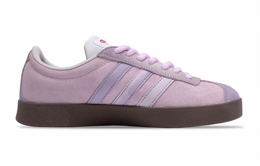 Adidas Neo VL Court Lifestyle Skateboard Shoes Women's Low top White/Purple купить в интернет-магазине Yoocart с быстрой доставкой по России.