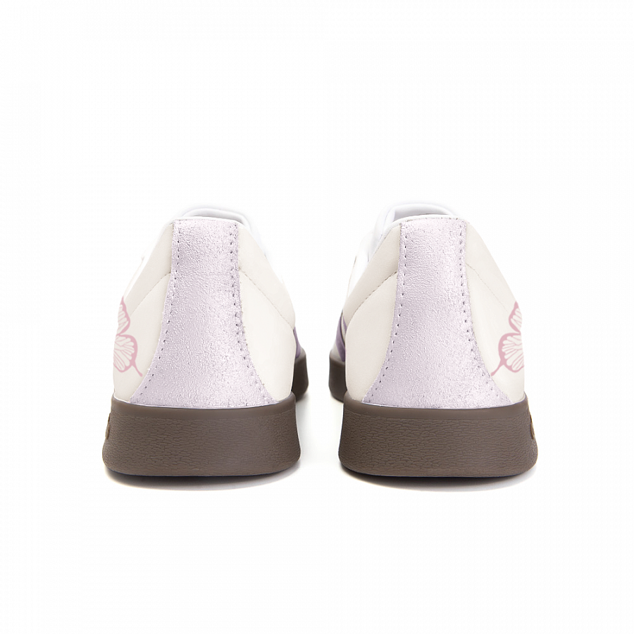 Adidas Neo VL Court 2.0 Fallen Flowers Anti-Slip Wear-Resistant Low-Top Skateboard Shoes Unisex Purple купить в интернет-магазине Yoocart с быстрой доставкой по России.