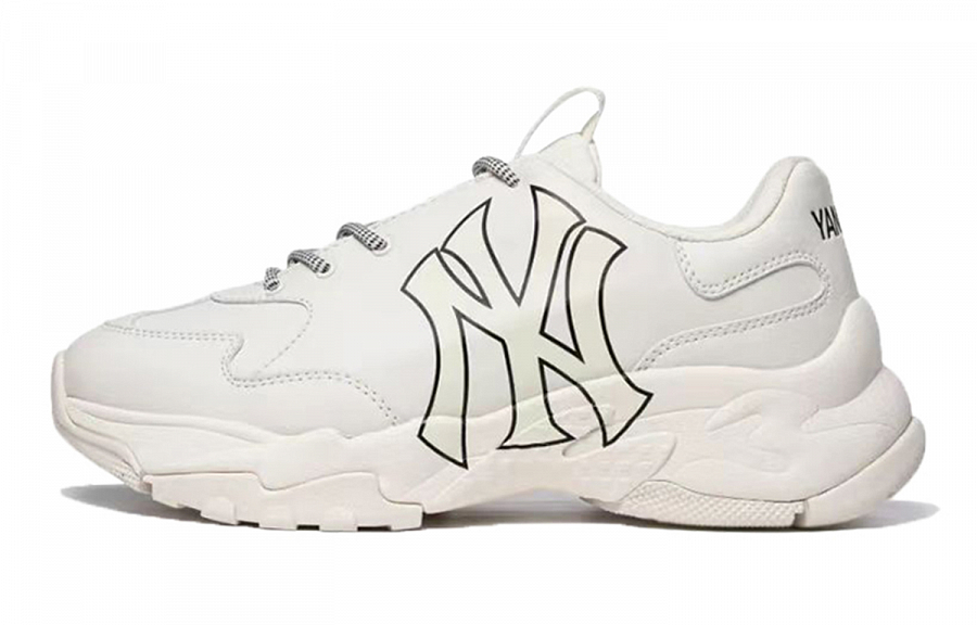 MLB Big Ball Chunky Sneakers Unisex Low Top White