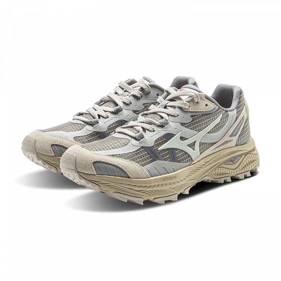 Mizuno Racer ADV Slip Resistant Low Top Running Shoes Unisex Medium Gray купить в интернет-магазине Yoocart с быстрой доставкой по России.