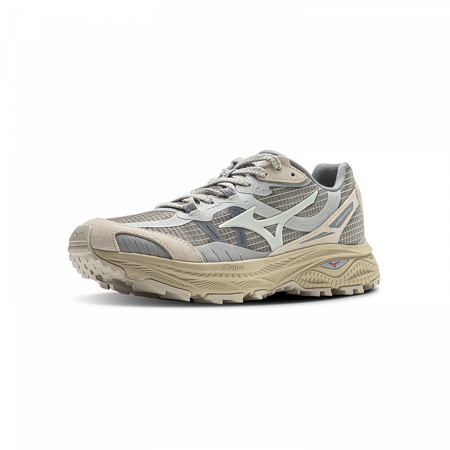 Mizuno Racer ADV Slip Resistant Low Top Running Shoes Unisex Medium Gray купить в интернет-магазине Yoocart с быстрой доставкой по России.