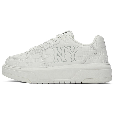 MLB Chunky Liner Anti-Slip Wear-Resistant Low-Top Casual Shoes Unisex White